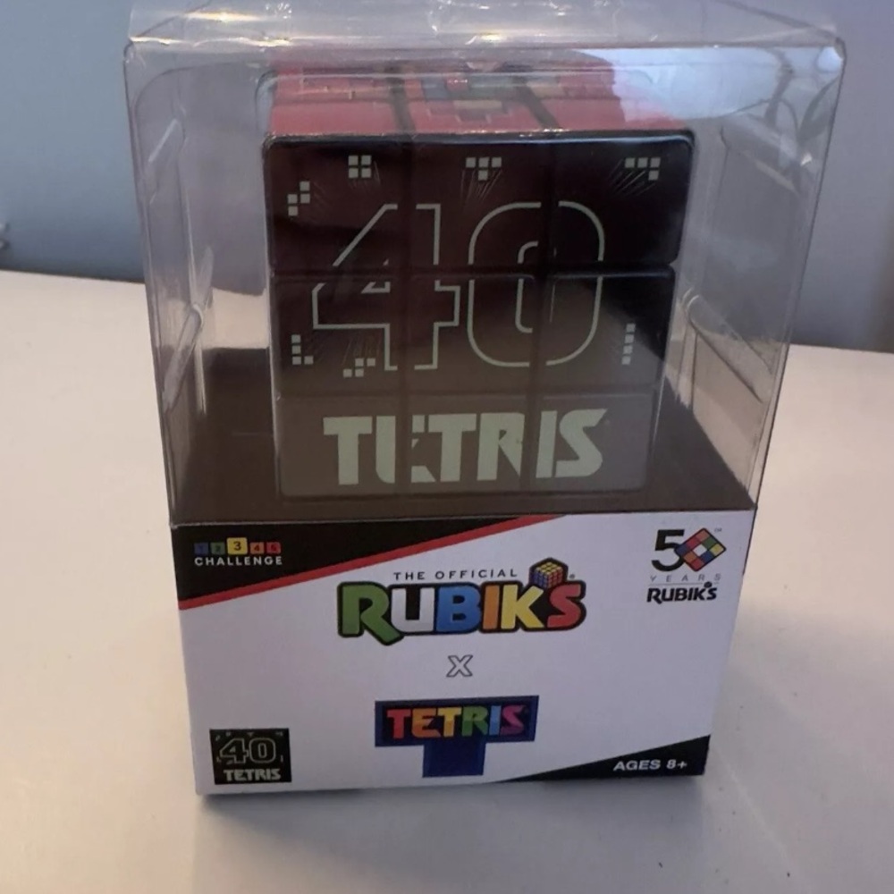Rubiks  x Tetris 40th anniversary limi edition new